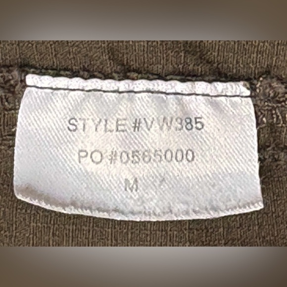 Vuori Vintage Ripstop Organic Dark Green Shorts Size Medium EUC - Picture 4 of 4